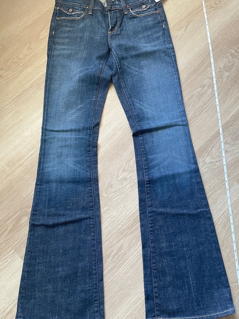 Oh Women's Dark Blue Flared Jeans